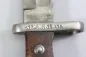 Preview: Preußen Seitengewehr Modell 71/84 Kaiserreich mit Truppenstempel Hersteller WKC