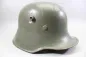 Preview: Deutscher M18 Stahlhelm mit Trägername und „Nobelriemen“ sowie Einheit Pionier-Bataillon 20 aus Hamburg – Harburg, ehem. Doppelemblem