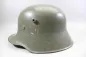 Preview: Deutscher M18 Stahlhelm mit Trägername und „Nobelriemen“ sowie Einheit Pionier-Bataillon 20 aus Hamburg – Harburg, ehem. Doppelemblem