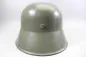 Preview: Deutscher M18 Stahlhelm mit Trägername und „Nobelriemen“ sowie Einheit Pionier-Bataillon 20 aus Hamburg – Harburg, ehem. Doppelemblem
