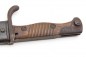 Preview: ww1 side gun, bayonet 98 with saw back manufacturer Deutsche Maschinenfabrik A.-G. Duisburg