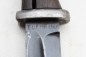 Preview: Ww2 German original Wehrmacht bayonet K98 without scabbard, WaA stamped on locking button and grip
