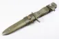 Preview: Originales Bundeswehr Kampfmesser alter Art OFW 73mit Koppelschuh,