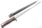 Preview: World War I Saxony, bayonet model 1898 with troop stamp, acceptance stamp, leather scabbard, Saxon ruler's monogram, maker's mark Simson & Co. Suhl Solingen