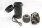 Preview: Ww2 gas mask, gas mask box Auer RL 31/3 with fabric mask and filter, unused