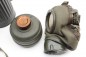 Preview: Ww2 gas mask, gas mask box Auer RL 31/3 with fabric mask and filter, unused