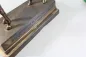 Preview: Original sculpture of a mounted German Wehrmacht cavalry soldier with steel helmet and equipment; inscribed "In memory of my service 1924–1938"