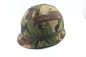 Preview: US M1 Helm Außenglocke mit Niederländischem Tarnbezug Camouflage