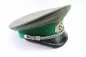 Preview: Peaked cap, border troops of the GDR, original piece officer, size 57, cockade, NVA