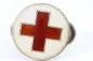 Preview: Wehrmacht 2 Red Cross cufflinks 935 silver enamelled, manufacturer D & P