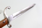 Preview: Brazil, Model 1908 bayonet for Mauser rifles with leather scabbard; manufacturer: Simson & Co., Suhl.