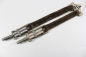 Preview: Excellent Luftwaffe officer’s dagger with an orange grip, made by SMF, Solingen. Includes acceptance stamp and hangers.