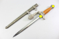 Preview: Excellent Luftwaffe officer’s dagger with an orange grip, made by SMF, Solingen. Includes acceptance stamp and hangers.