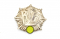 Preview: RLB cap badge without enamel, silver-plated