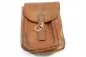 Preview: 1930s 30s Swedish Army military brown leather hip belt pouch