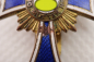 Preview: Ww2 Miniatur Mutterkreuz in Gold an Spange Juweliers Anfertigung, Einzelstück