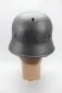 Preview: Old German fire brigade helmet, steel helmet fire brigade with inner workings, manufacturer