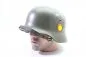 Preview: Former SS helmet M35 apple green with double emblem and acceptance stamp, manufacturer Q66