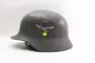 Preview: Ww2 German Luftwaffe, Stahlhelm Helm M40, original zusammengehöriges Stück mit Träger, Ouist