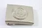 Preview: GDR - National People's Army belt buckle, nickel-plated iron