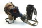 Preview: ww2 German gas mask Wehrmacht in container with unit 1/38