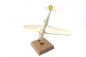 Mobile Preview: Ww2 desk decoration / Stuka on a wooden base, height approx 25 cm.