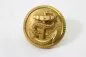 Preview: 6 buttons Marine Uniform gold-plated, 23 mm diameter