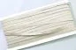 Preview: Uniform Collar Tab Braid Silver Braid, 7 mm wide  1 piece = 1 m