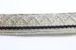 Preview: Tresse Uniform Kragenspiegel Silber Litze Litzenbreite10 mm   1 Stück = 0,5 m Preis pro 0,5 m