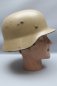 Preview: WW2 Wehrmacht DAK steel helmet M40 with 1 emblem Afrikakorps - camouflage finish