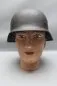 Preview: Schöner unbefummelter Luftwaffen Stahlhelm M40 mit einem Emblem