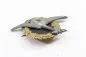 Preview: Golden glider pilot badge oval, held on the back with splints and pin for pinning