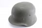Preview: WW2 German M 40 steel helmet camouflage Normandy manufacturer EF 66