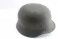 Preview: WW2 German M 40 steel helmet camouflage Normandy manufacturer EF 66