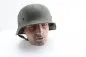 Preview: WW2 German M 40 steel helmet camouflage Normandy manufacturer EF 66