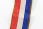 Preview: Originales Zeitgenössisches Nationalband Blau - Weiß - Rot Ordensband Frankreich
