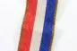 Preview: Original contemporary French national ribbon, blue, white, and red.
