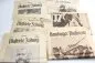 Preview: Lot of 6 newspapers, including Hamburger Illustrierte