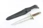 Preview: DDR Messer / Hirschfänger GML Genossenschaft Messerschmiede Leegebruch mit Lederscheide