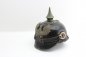 Preview: Prussian World War 1 pickelhelm, helmet model 1915 field gray for infantry teams