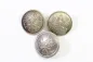 Preview: 3x Prussian uniform button metal 25 mm Manufacturer Paul Maywald Berlin