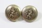 Preview: Silver uniform buttons metal for civil servants
