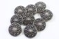 Preview: 9 pieces traditional costume / uniform head 22 mm