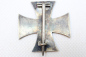 Preview: ww1 Eisernes Kreuz 1.Klasse 1914 an Nadel Hersteller KO für Klein & Quenzer Oberstein