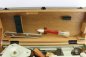Preview: German measuring device Fennel from Kassel in a wooden box type aldivade with planchette and trepied