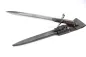 Preview: Schweizer Pionier Bajonett M1914 mit schönem Lederkoppelschuh im guten Zustand