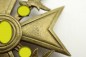 Preview: Spanienkreuz in Gold, Sammleranfertigung