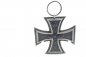 Preview: Iron Cross 2nd Class on ribbon from 1914, EK2 manufacturer WO on eyelet