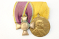 Preview: Ww1 medal bar Prussia. 1897. Kaiser Wilhelm I commemorative medal, manufacturer Luis Kasse Stettin