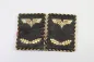 Preview: Reichsbahn collar tabs with gold embroidery